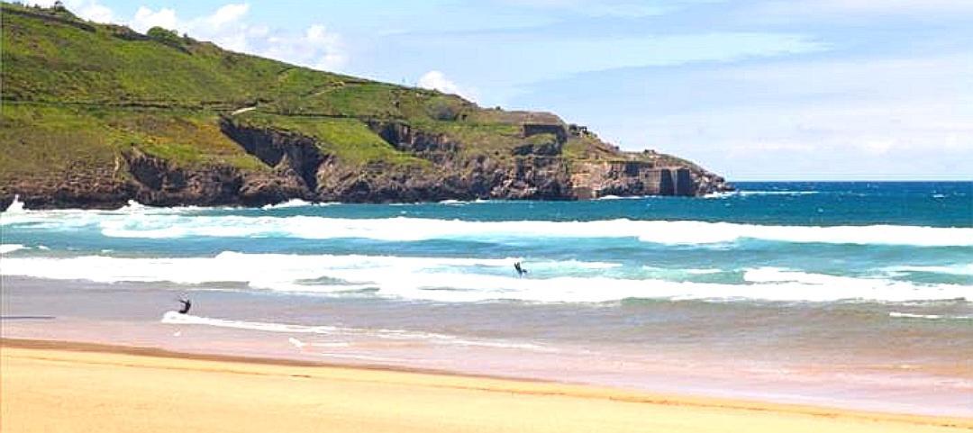 Sun&Sea Nuevo Apartamento En La Playa Nearest Beach To Bilbao Apartment Ciervana ภายนอก รูปภาพ